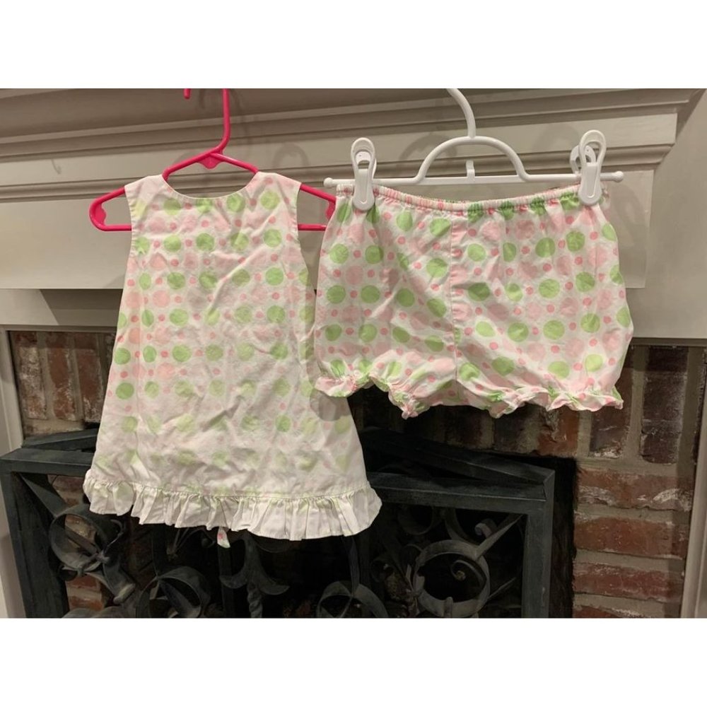 Orient Express baby outfit, polka dot size 24 months (Bin X)